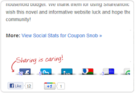 Shareaholic Site Sharing