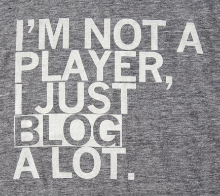 blog a lot