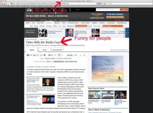 Page Title and Different Headline Example