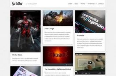 Gridler WordPress theme