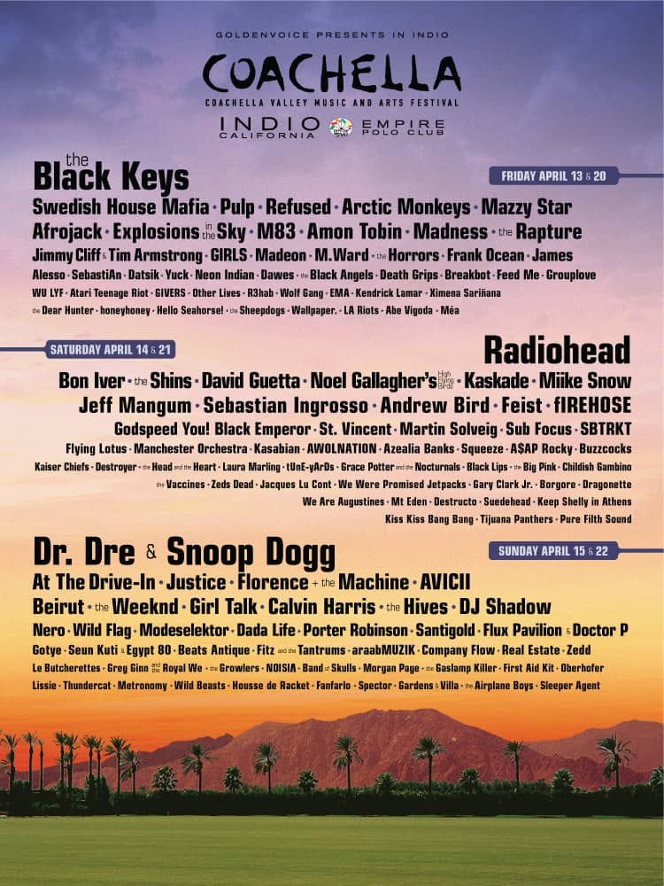 10 Spotify Playlists to Help You Enjoy Coachella Beats At the Office