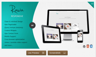 Rawa WordPress Theme