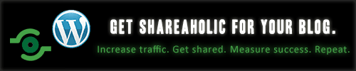 Shareaholic for Blog CTA Banner