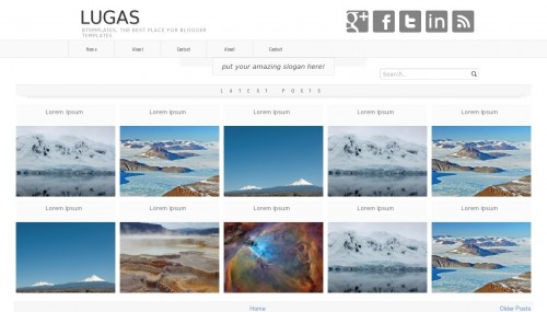 lugas-blogger-template