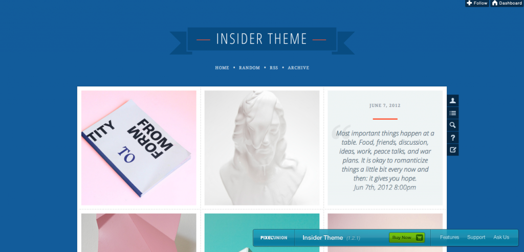 Insider Tumblr Theme