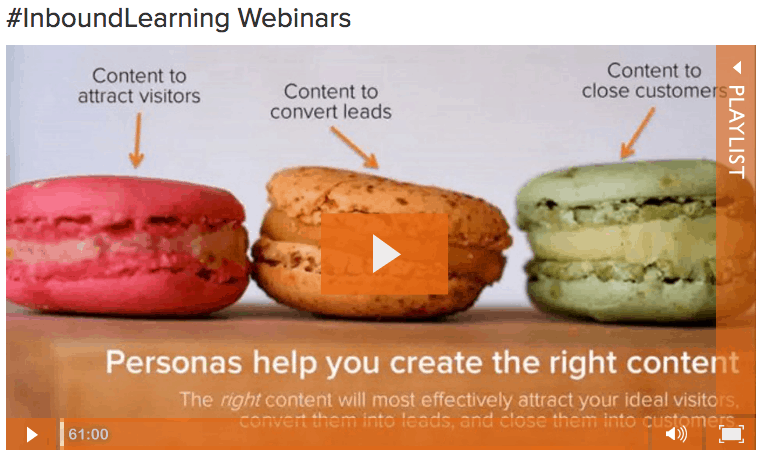 HubSpot Inbound Marketing Webinars