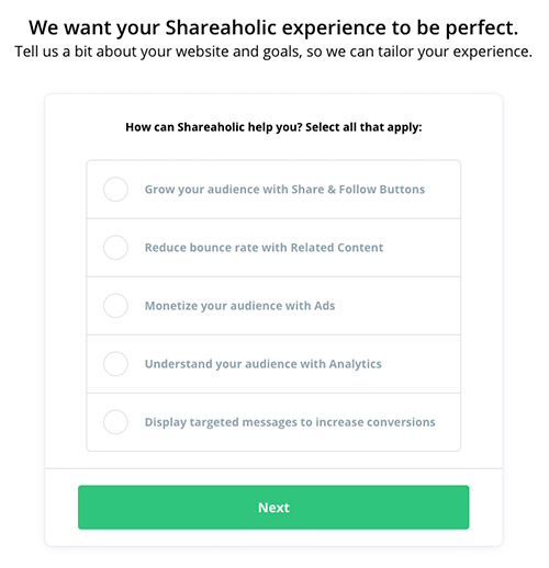 How can Shareaholic help your website