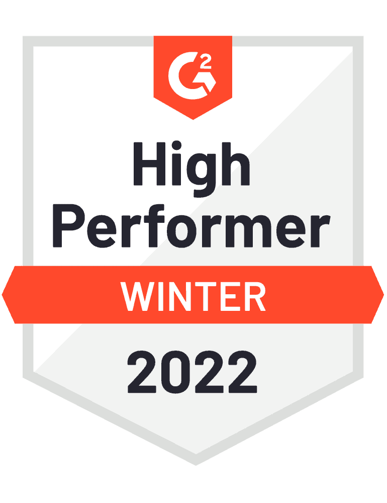 G2 High Performer Award