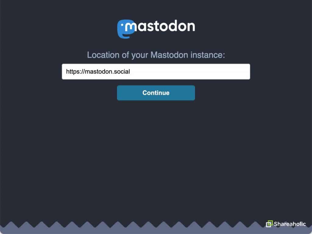 Mastodon Share Button